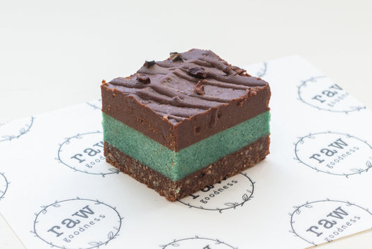'Seconds' - Mint Chocolate Slice